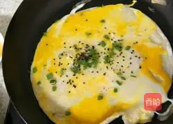 Illustration of how to make egg pancakes 4