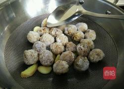 红烧丸子的做法图解4