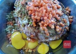 五彩羊肉丸的做法图解1