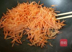 清炒胡萝卜的做法图解4
