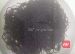 凉拌蕨根粉的做法图解2