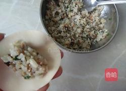 米饺煎饺（香菇腊肉马蹄米饭馅）的做法图解9