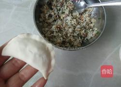 米饺煎饺（香菇腊肉马蹄米饭馅）的做法图解10