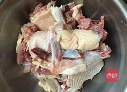 鸡肉炖粉条的做法图解3