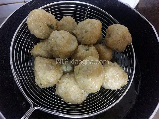 捞出控油