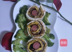 培根香肠鸡蛋卷的做法图解19