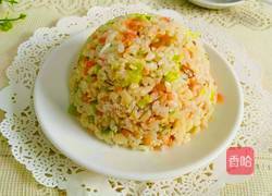 蔬菜丁炒米的做法图解9