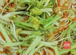 酸萝卜炒豆芽的做法图解8