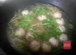 白萝卜丸子汤的做法图解8