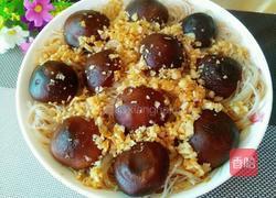 蒜蓉粉丝蒸香菇的做法图解9