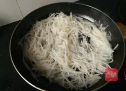 葱花萝卜丝的做法图解4