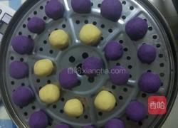 椰蓉紫薯球的做法图解7