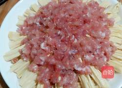 腐竹肉末蒸粉丝的做法图解9