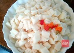 酸辣藕丁的做法图解2