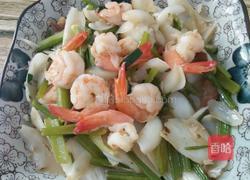 百合虾仁的做法图解4