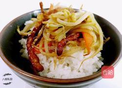 八叔 豆芽炒肉的做法图解8