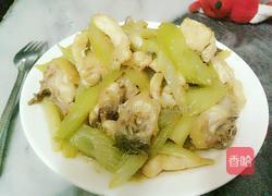 芹菜炒脆鲩鸡肉的做法图解12