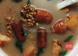 猪尾骨煲赤豆的做法图解6