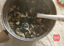 紫菜蛋花汤的做法图解4