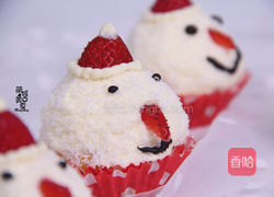 圣诞雪人蛋糕的做法图解11