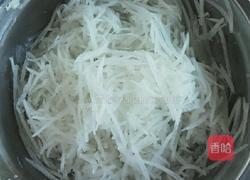 白萝卜丝丸子的做法图解4