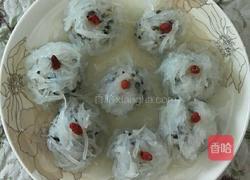 白萝卜丝丸子的做法图解8