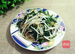 菠菜炒黄豆芽的做法图解8