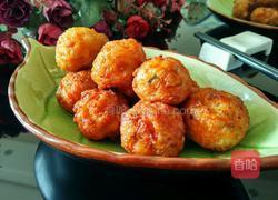 炸红萝卜丝丸子的做法图解13