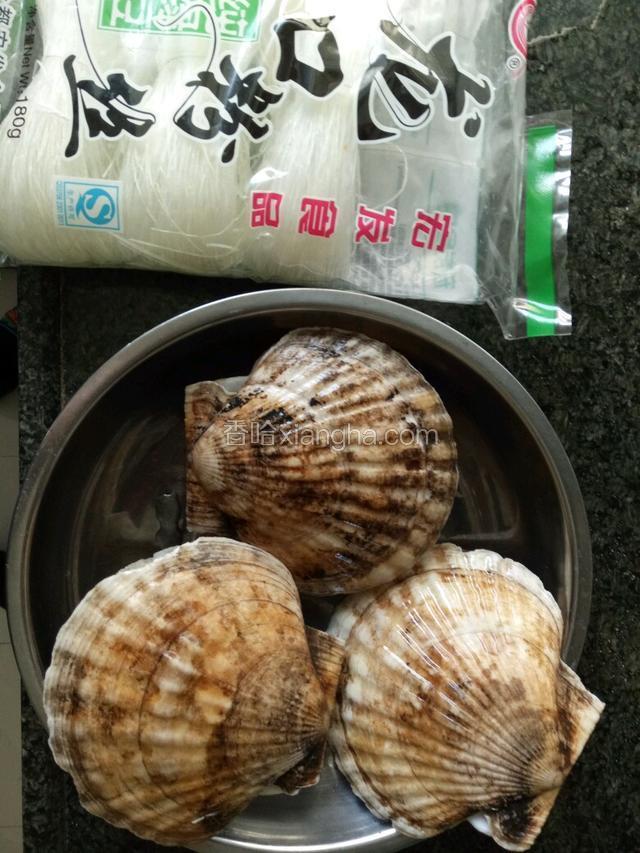 元贝买的时候我没要他们清理。龙口粉丝就要一小把就够了。