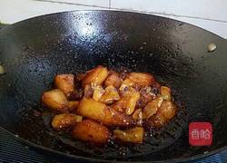 菠萝红烧肉的做法图解12