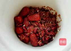 红米红豆粥的做法图解2