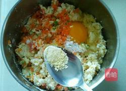 香煎胡萝卜豆腐肉饼的做法图解7