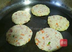 香煎胡萝卜豆腐肉饼的做法图解10