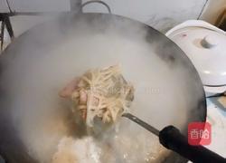 腊肉煮豆丝的做法图解6