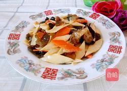 山药胡萝卜炒木耳的做法图解9
