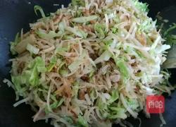 老北京风味儿培根炒饼的做法图解12