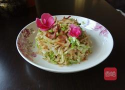 老北京风味儿培根炒饼的做法图解13