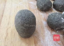 黑芝麻酱花生包的做法图解13