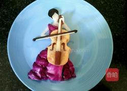 凉拌芹菜叶之大提琴女孩的做法图解12