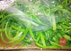 蒜蓉爆菠菜的做法图解5