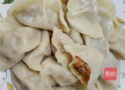芹菜胡萝卜牛肉猪肉饺子的做法图解7