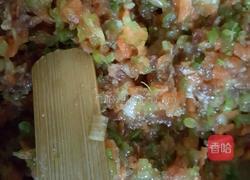 芹菜胡萝卜牛肉猪肉饺子的做法图解4