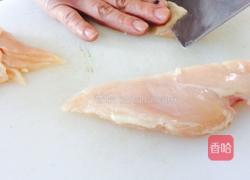 百合熘鸡片的做法图解1