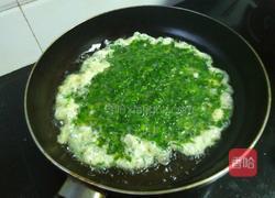 荠菜炒蛋的做法图解12