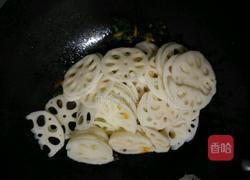 老干妈炒莲菜的做法图解9