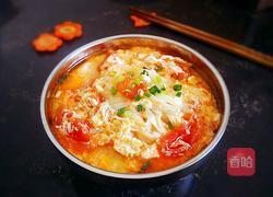 番茄蛋花面的做法图解15