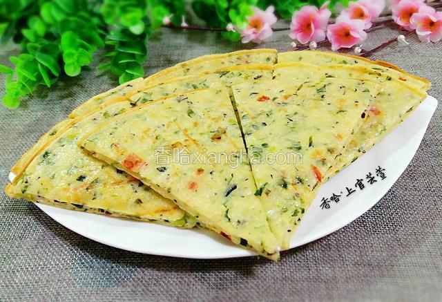家常彩蔬烙饼