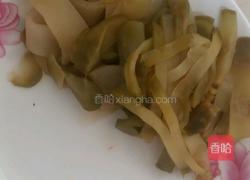 炒烤榨菜牛肉的做法图解2