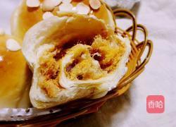 杏仁肉松小土司的做法图解13