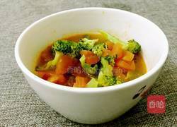 番茄西兰花的做法图解5